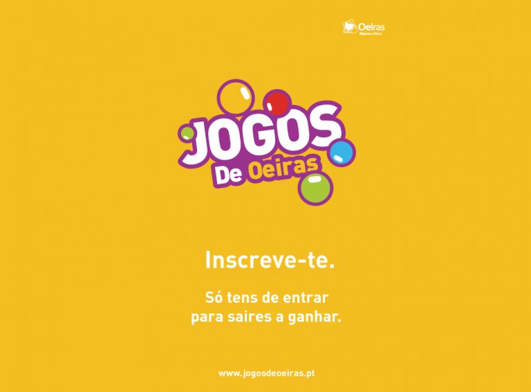 anuncio do evento jogos de oeiras
