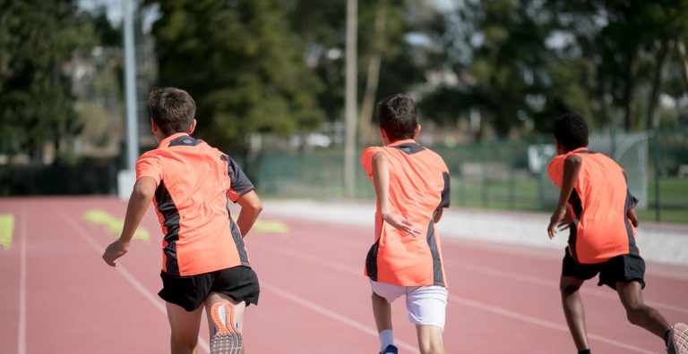 pista de atletismo dos jogos de oeiras