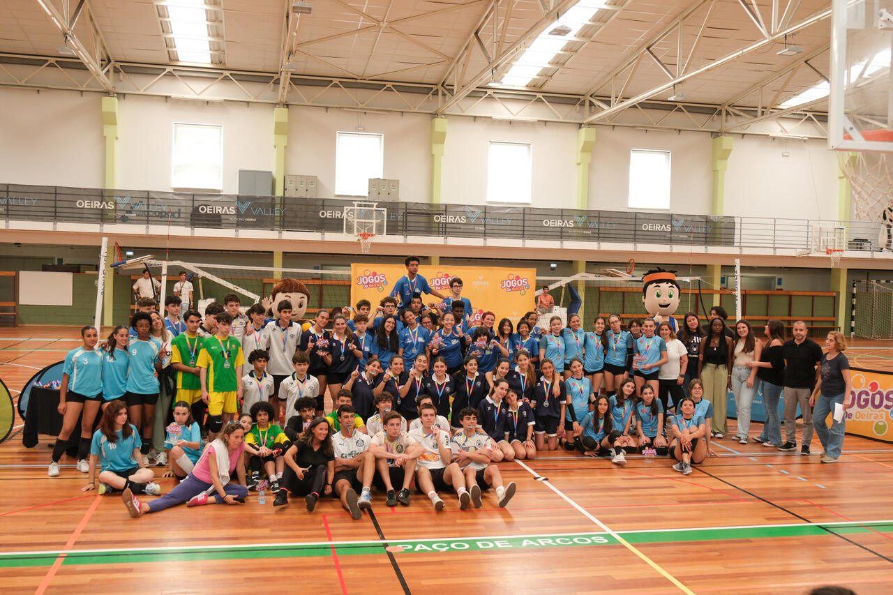 Jogos de Oeiras Escolares: Festa do Voleibol no Agrupamento de Escolas de Paço de Arcos