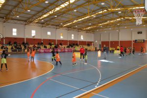 jogos de oeiras crianças a jogar andebol