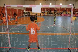 jogos de oeiras crianças a jogar andebol