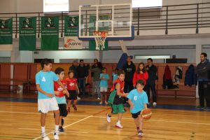 jogos de oeiras crianças a jogar basquetebol