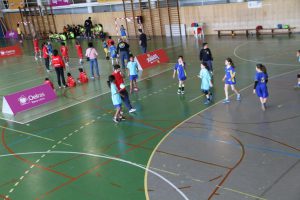 jogos de oeiras crianças a jogar andebol