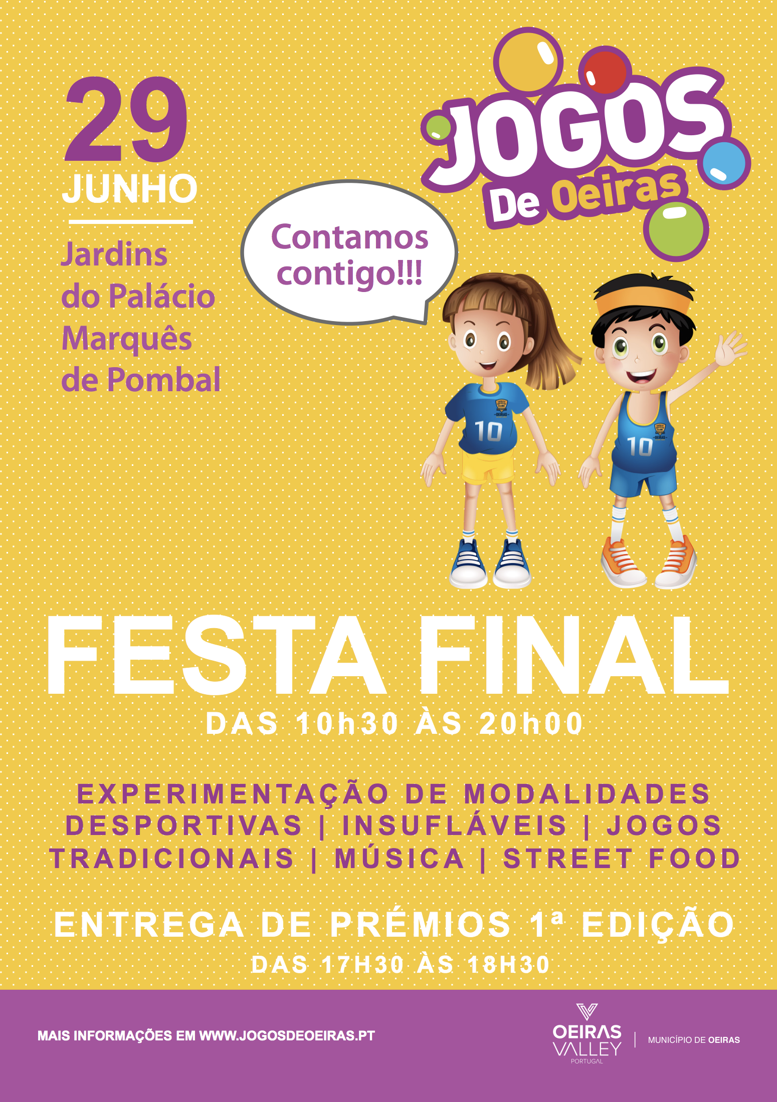 Festa Final e Entrega de Prémios da 1ª Edição dos JdO